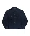 Balenciaga Long-sleeved Casual Jacket In Blue