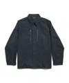 Balenciaga Long-sleeved Shirt In Black