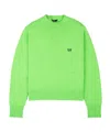 Balenciaga Long-sleeved Sweater In Green