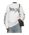 Balenciaga Long-sleeved T-shirt In White
