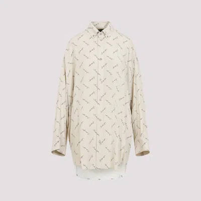 BALENCIAGA LONG SLEEVES COCOON SHIRT