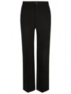 Balenciaga Oversized Tailored Trousers In Black