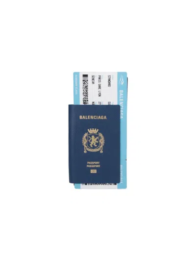Balenciaga Long Wallet Passport In Multi