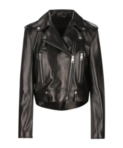 Balenciaga Long-sleeve Casual Jacket In Black