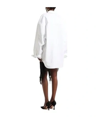 Balenciaga Long-sleeve Shirt In White