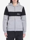 Balenciaga Loop Sports Icon Zip-up Sweatshirt In Gray