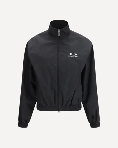 Balenciaga Loop Sports Icon Jacket In Black