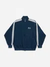Balenciaga Loop Sports Icon Zip-up Track Jacket In Blue
