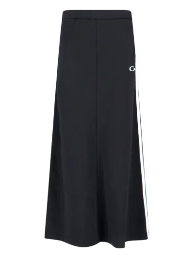 Balenciaga Loop Sports Icon Mini Skirt Tracksuit In Black