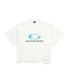 Balenciaga Loop Sports Icon Short T-shirt In White