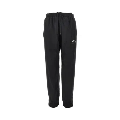 Balenciaga 'loop Sports Icon' Technical Fabric Pants In Black
