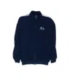 Balenciaga Loop Sports Icon Zip-up Track Jacket In Blue