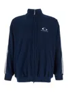 Balenciaga Loop Sports Icon Zip-up Track Jacket In Blue