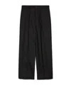 Balenciaga Tuxedo Double Side Pants In Black