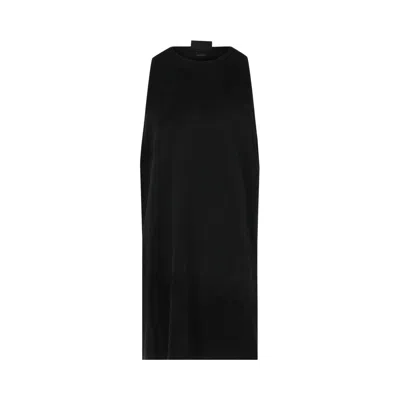 Pre-owned Balenciaga Loose Fit Cotton Tank 'washed Black' | Men's Size S