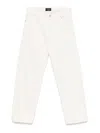 Balenciaga Jeans Boot-cut - Blanco In Blanco