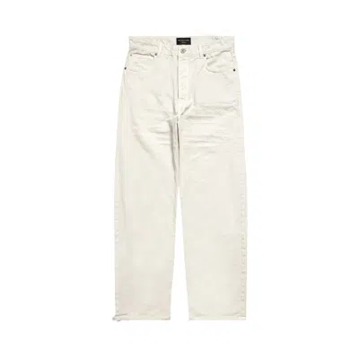 Pre-owned Balenciaga Loose Fit Jeans 'white' | Women's Size S