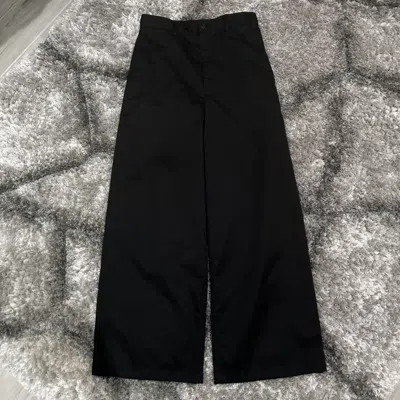 Pre-owned Balenciaga Lost Tape Fw22 Low Crotch Pants In Black