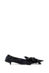 Balenciaga Louis Xv Satin Leather Pumps