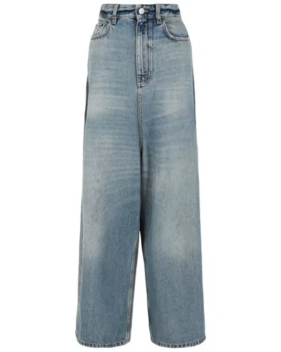 Balenciaga Low Crotch Jeans In 40938-medium Vintage Indigo