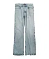 Balenciaga Low-waist Straight Jeans In Gray