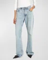 Balenciaga Low Waist Straight Pants In 4141 Iced Blue