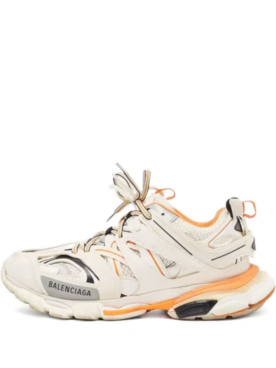 Pre-owned Balenciaga Low-top Sneakers In Neutral