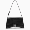Balenciaga Small Crush Sling Shoulder Bag In Black