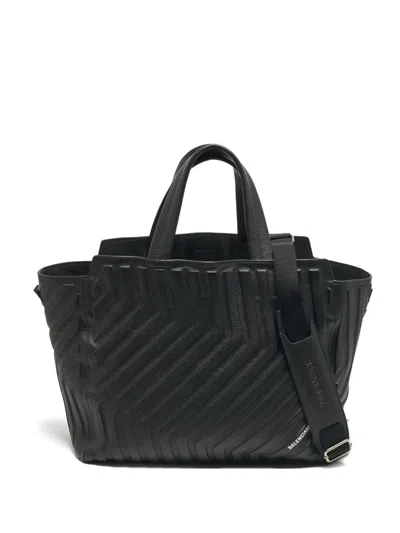 Pre-owned Balenciaga M Car East-west Tote Bag In Black