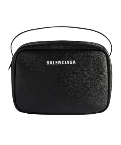 Balenciaga M Everyday Camera Bag In Black