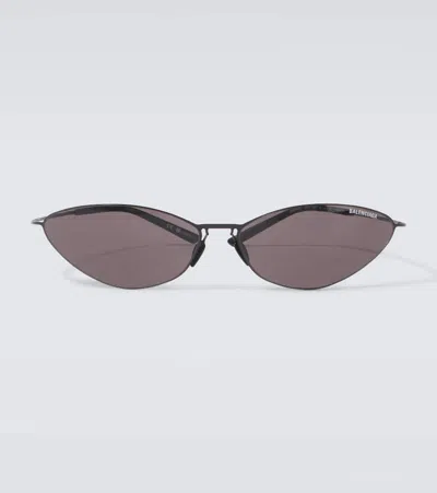 Balenciaga Malibu Cat-eye Sunglasses In Black