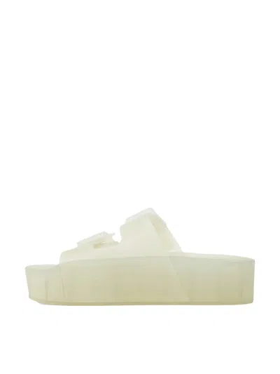 Balenciaga Mallorca Platform Sandals In Clear