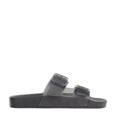 Balenciaga Mallorca Round-toe Sandals In Black
