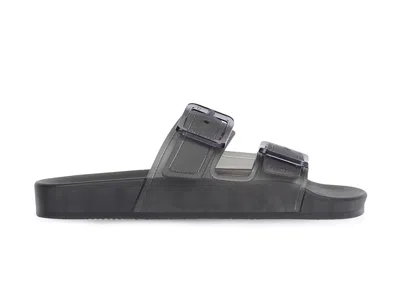 Pre-owned Balenciaga Mallorca Sandal Clear (women's) Sneakers In Black