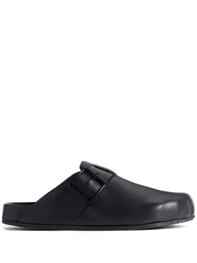 Balenciaga Man's Black Sandal 761712
