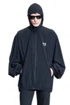 Balenciaga Man Black Jackets In Black