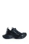 Balenciaga Black Mesh And Polyurethane 3xl Sneakers In Black