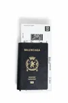 Balenciaga Passport Wallet In Black