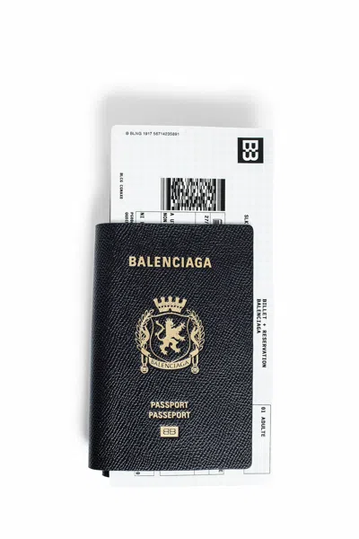 Balenciaga Man Black Wallets & Cardholders