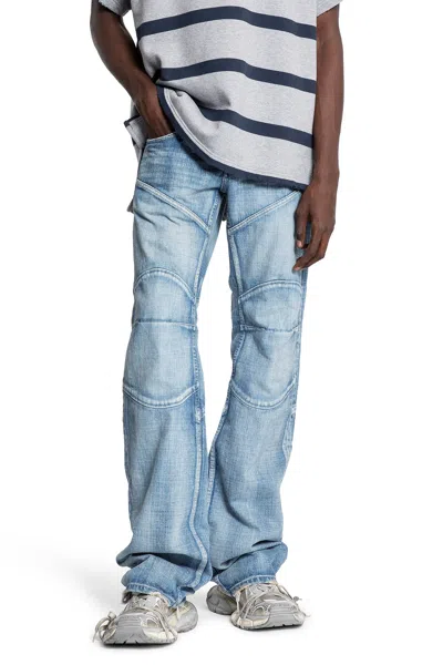 Balenciaga Man Blue Jeans