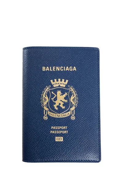 Balenciaga Man Blue Wallets & Cardholders