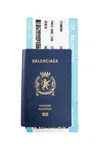 Balenciaga Man Blue Wallets & Cardholders In Blue