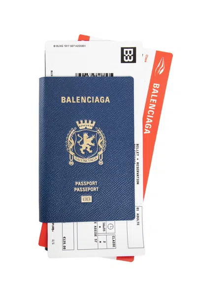 Balenciaga Man Blue Wallets & Cardholders