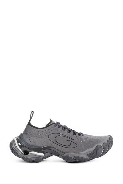 Balenciaga Man Grey Sneakers In Gray