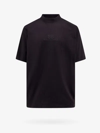 Balenciaga Man T-shirt Man Black T-shirts