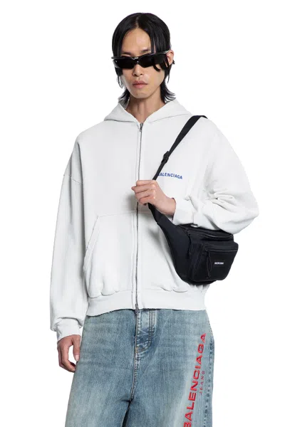 Balenciaga Man White Sweatshirts