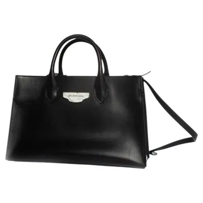 Pre-owned Balenciaga , Marble Tote Bag In Black
