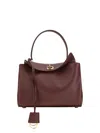 Balenciaga Small Rodeo Top-handle Shoulder Bag In Burgundy