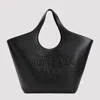 Balenciaga Black Calfskin Leather Mary Kate Tote In Black