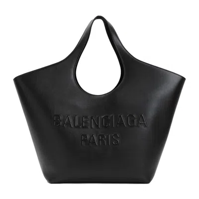 Balenciaga Mary-kate M Brushed Leather Bag In Black